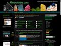 Mineral sites directory, links list to rock and minerals websites